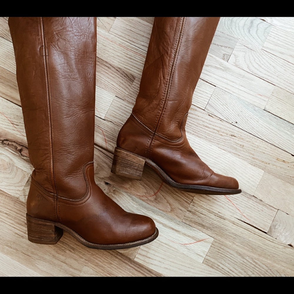 Vintage Frye Campus boots